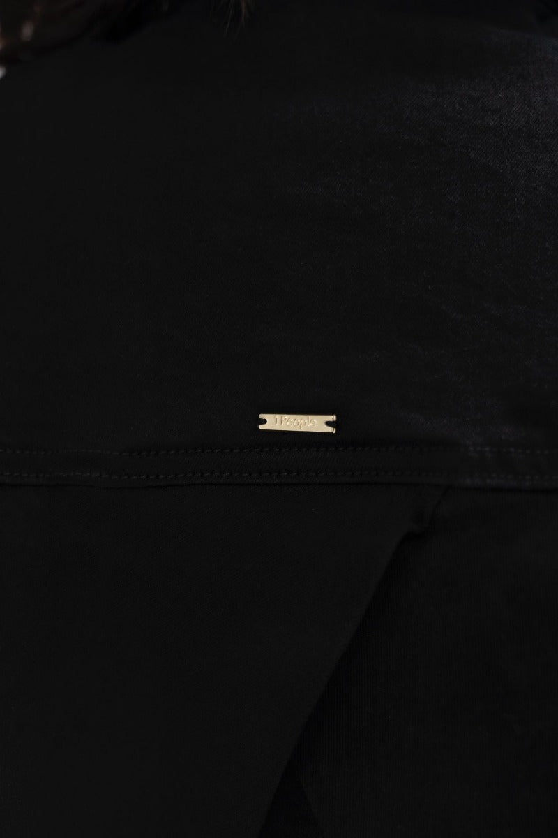 Arizona - Denim Jacket - Celeste at Kamakhyaa by 1 People. This item is Black, Denim, Denim Jacket, Elastane, Made from Natural Materials, Organic Cotton, Overlays, REPREVE Polyester