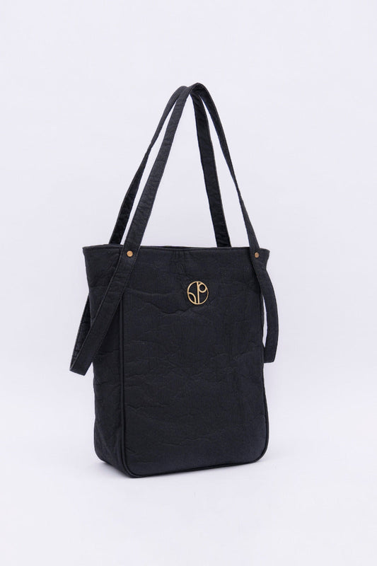 Tokyo NRT - Piñatex® Tote Bag - Truffle at Kamakhyaa by 1 People. This item is Made from Natural Materials, Tote Bags