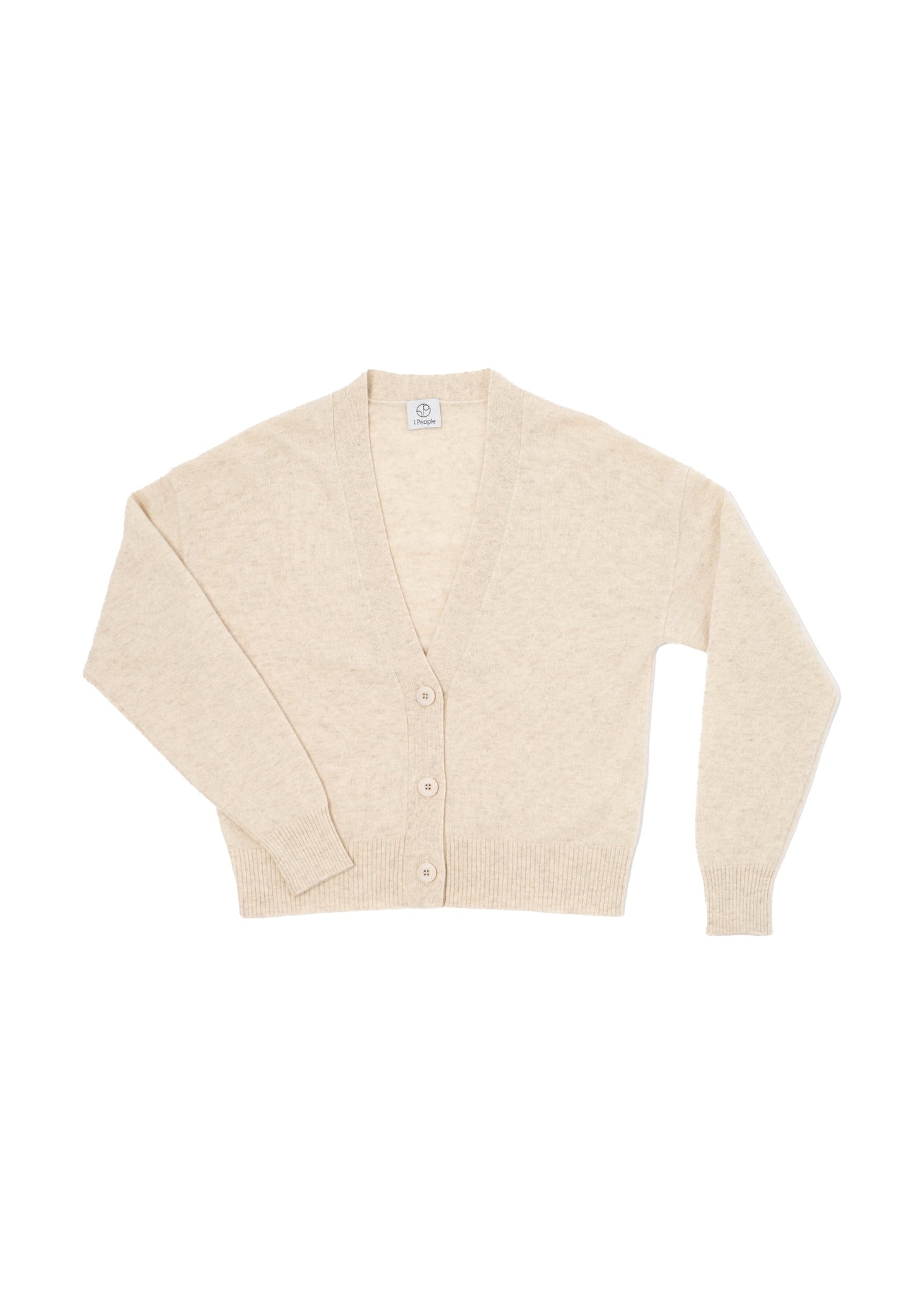 Ulaanbaatar Cardigan Off White at Kamakhyaa by 1 People. This item is Made from Natural Materials