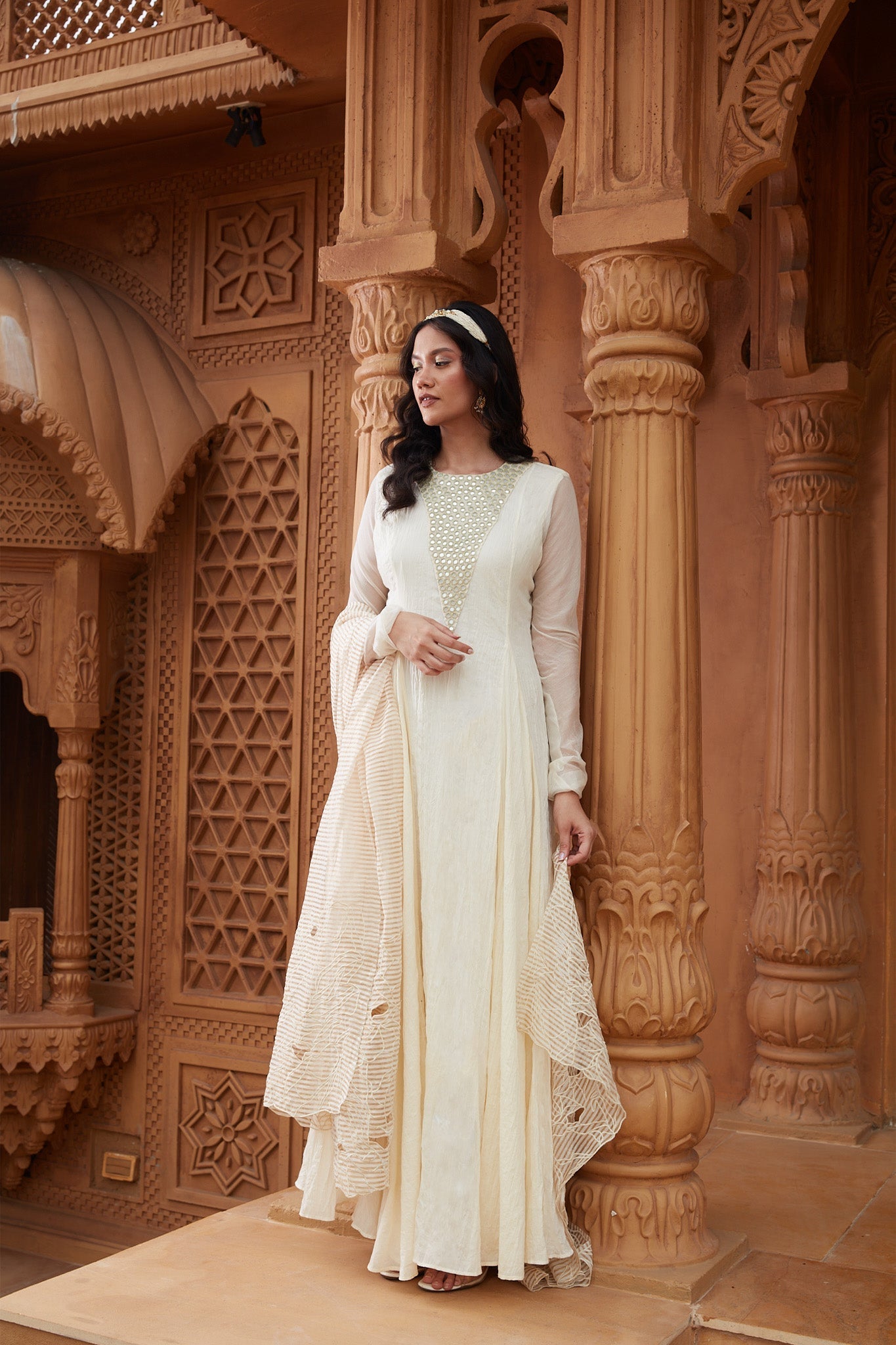 Chanderi Silk Online Silk Dresses Shop ZEBEIN Women Orange Chanderi Silk Round Neck Chanderi Dresses Chanderi Silk Online Silk Dresses Shop ZEBEIN Women Orange Chanderi Silk Round Neck Chanderi Dresses