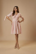 100% Hemp Olivia Hemp Dress Pink at Kamakhyaa by Ewoke. This item is 100% Hemp, Floral dress, Missing image, Nostalgia's Thread by Ewoke, sustainable fashion, Under $150, yellow hemp