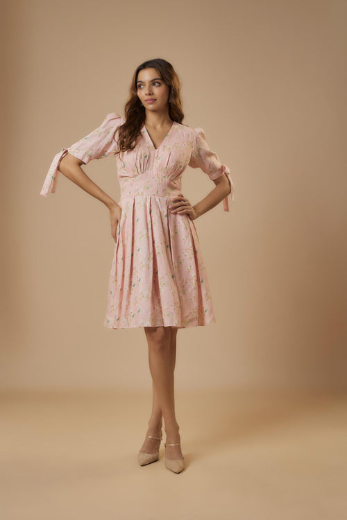 100% Hemp Olivia Hemp Dress Pink at Kamakhyaa by Ewoke. This item is 100% Hemp, Floral dress, Missing image, Nostalgia's Thread by Ewoke, sustainable fashion, Under $150, yellow hemp