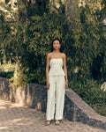 100% Hemp Sage Green Pastel Hemp Co-ord Set at Kamakhyaa by Ewoke. This item is 100% Hemp, hemp dress, Holiday wear, Nostalgia's Thread by Ewoke, Sage Green, sage green coord, sustainable fashion, Under $200