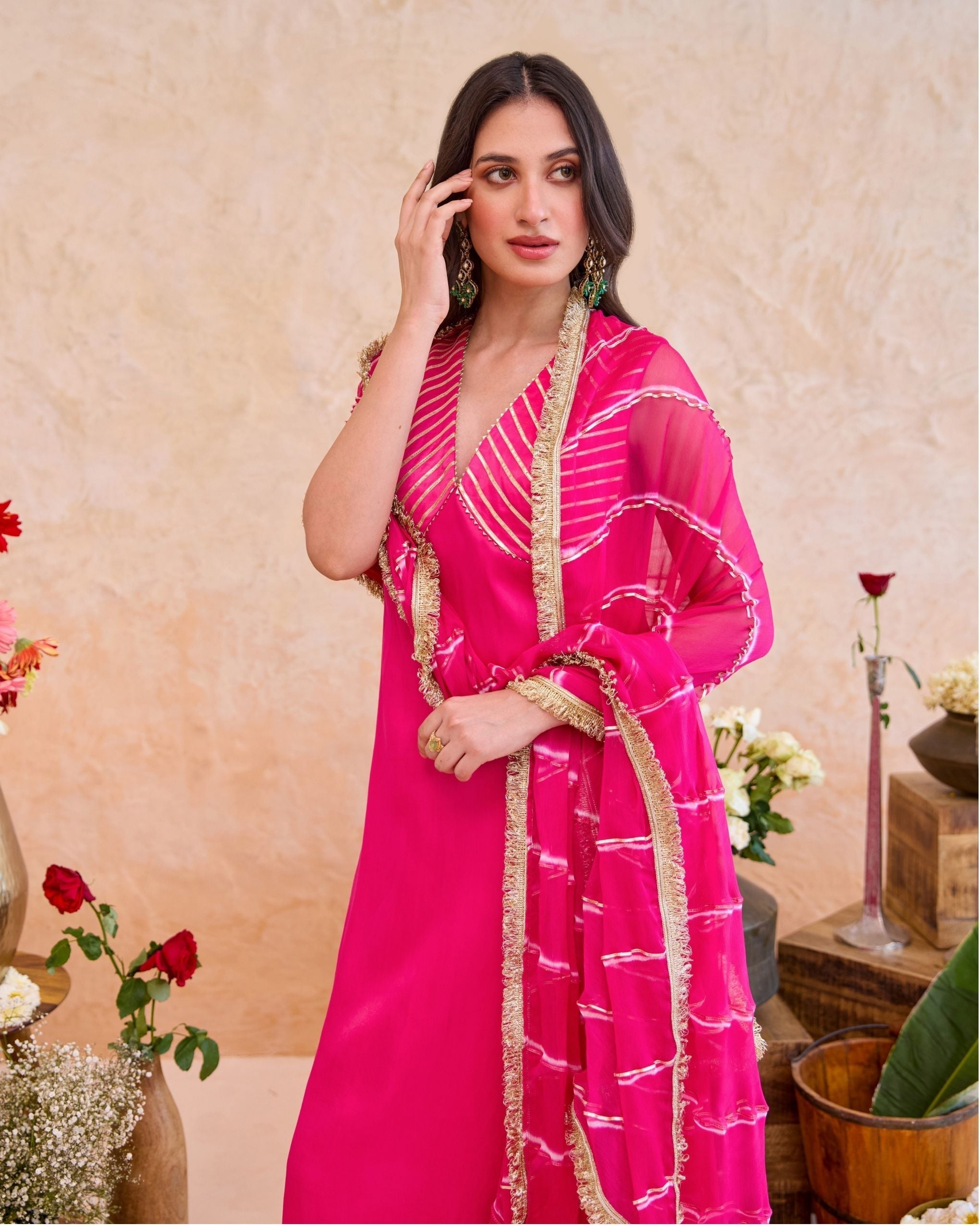Aarzoo Kurta Set at kamakhyaa.com by Taro. This item is Jashn-E-Taro - The Trousseau Edit by Taro