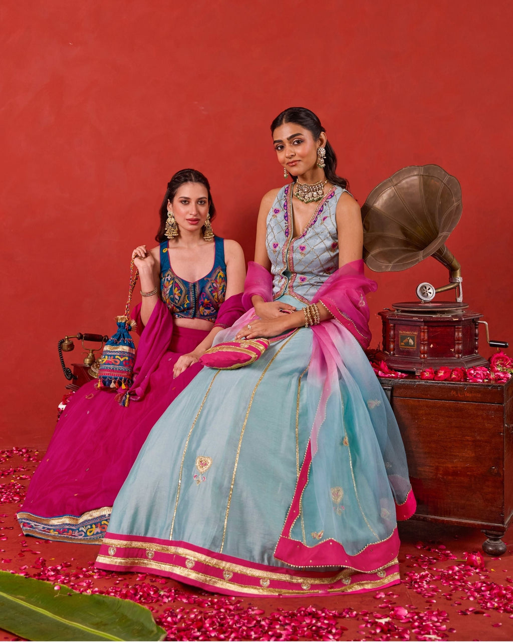 Aayat Lehenga Set at kamakhyaa.com by Taro. This item is Jashn-E-Taro - The Trousseau Edit by Taro, Under $50