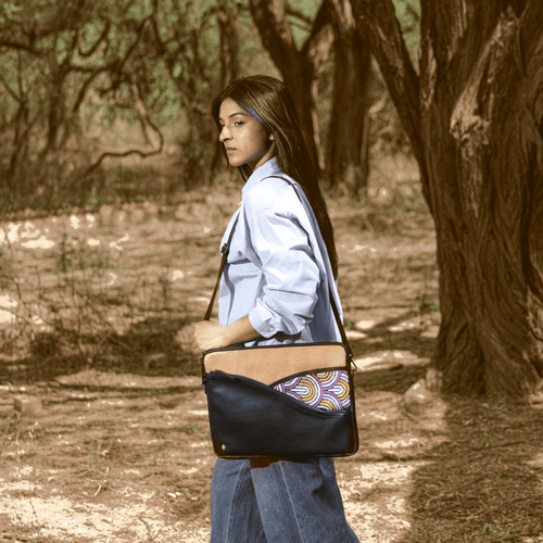 Acacia Vegan Leather Laptop Sleeve - Black at Kamakhyaa by Green Hermitage. This item is A Walk in the Forest by Green Hermitage, Banana Leather, Black, Laptop Bags, Under $50