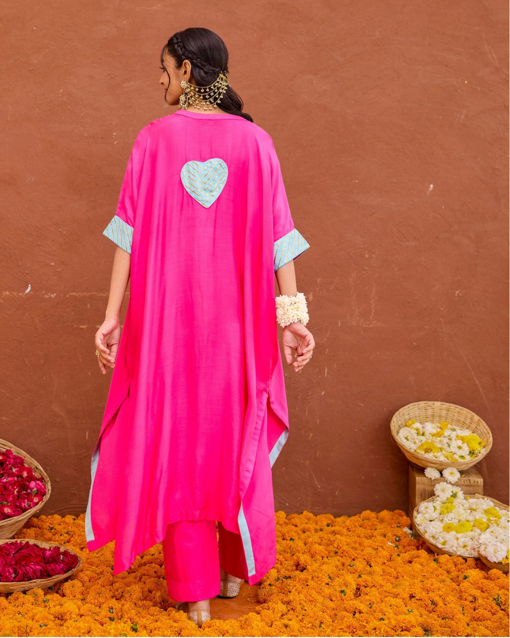 Aira Kaftan Set at kamakhyaa.com by Taro. This item is Saundh by Taro, Under $50