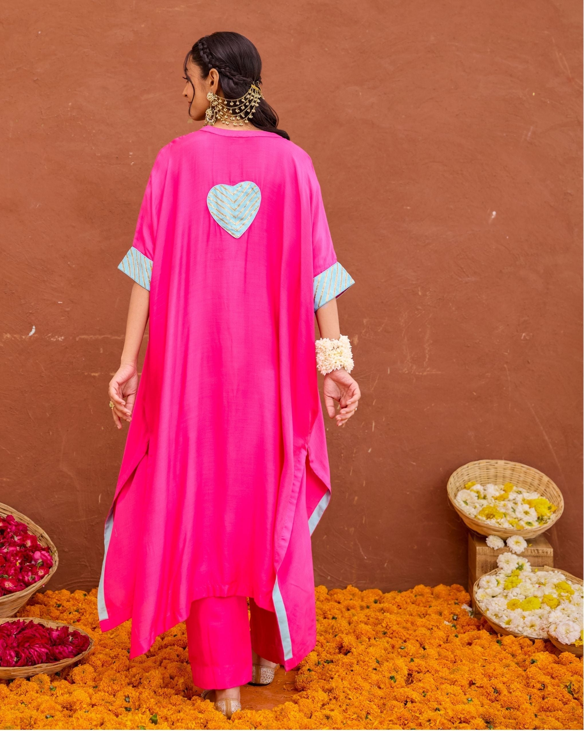 Aira Kaftan Set at kamakhyaa.com by Taro. This item is Saundh by Taro, Under $50