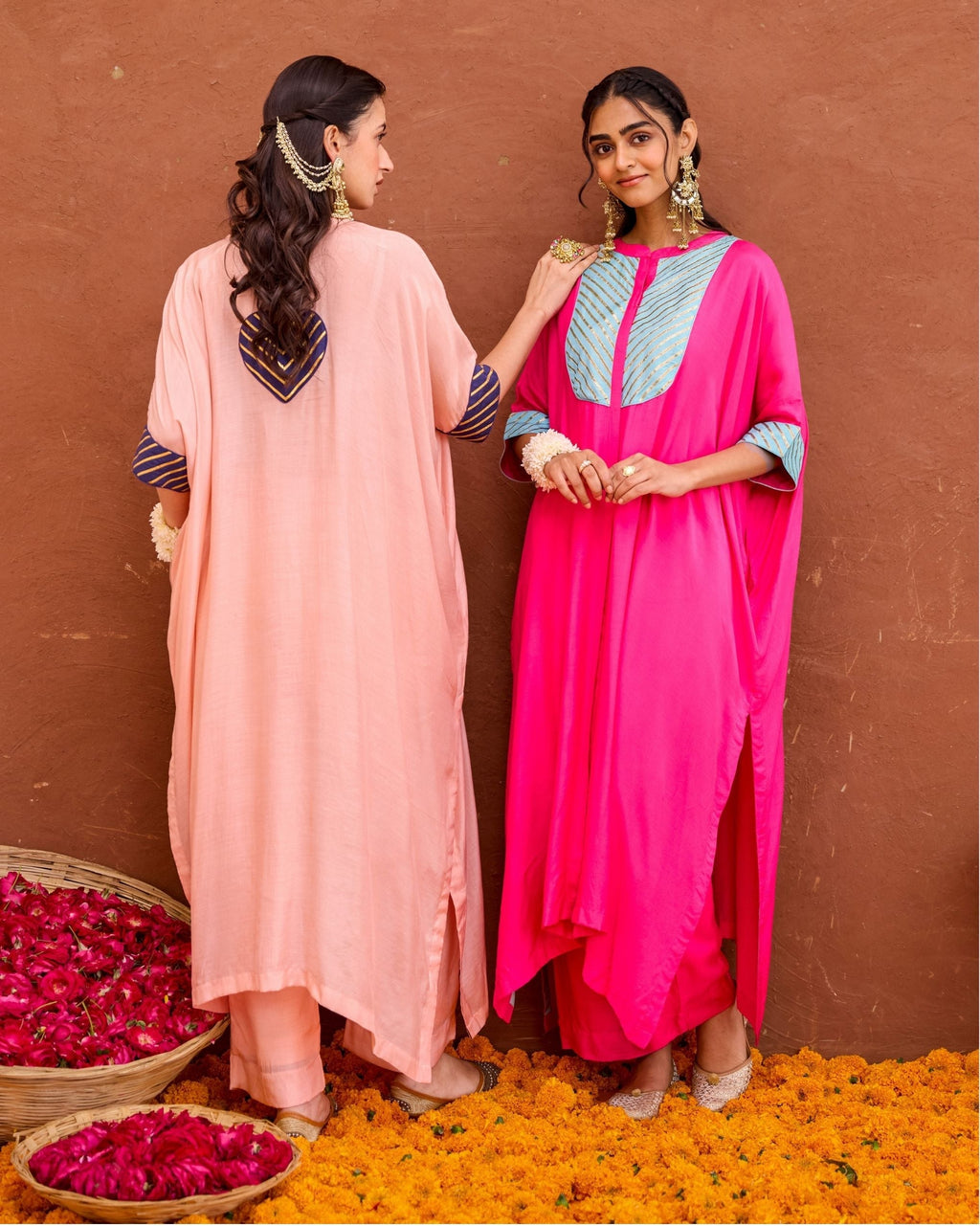 Aira Kaftan Set at kamakhyaa.com by Taro. This item is Saundh by Taro, Under $50