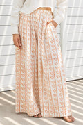 Butterfly Printed Wide-Leg Pants at kamakhyaa.com by Akashi Clothing. This item is Cosmos by Akashi Clothing, Internal Tags Missing, Under $100
