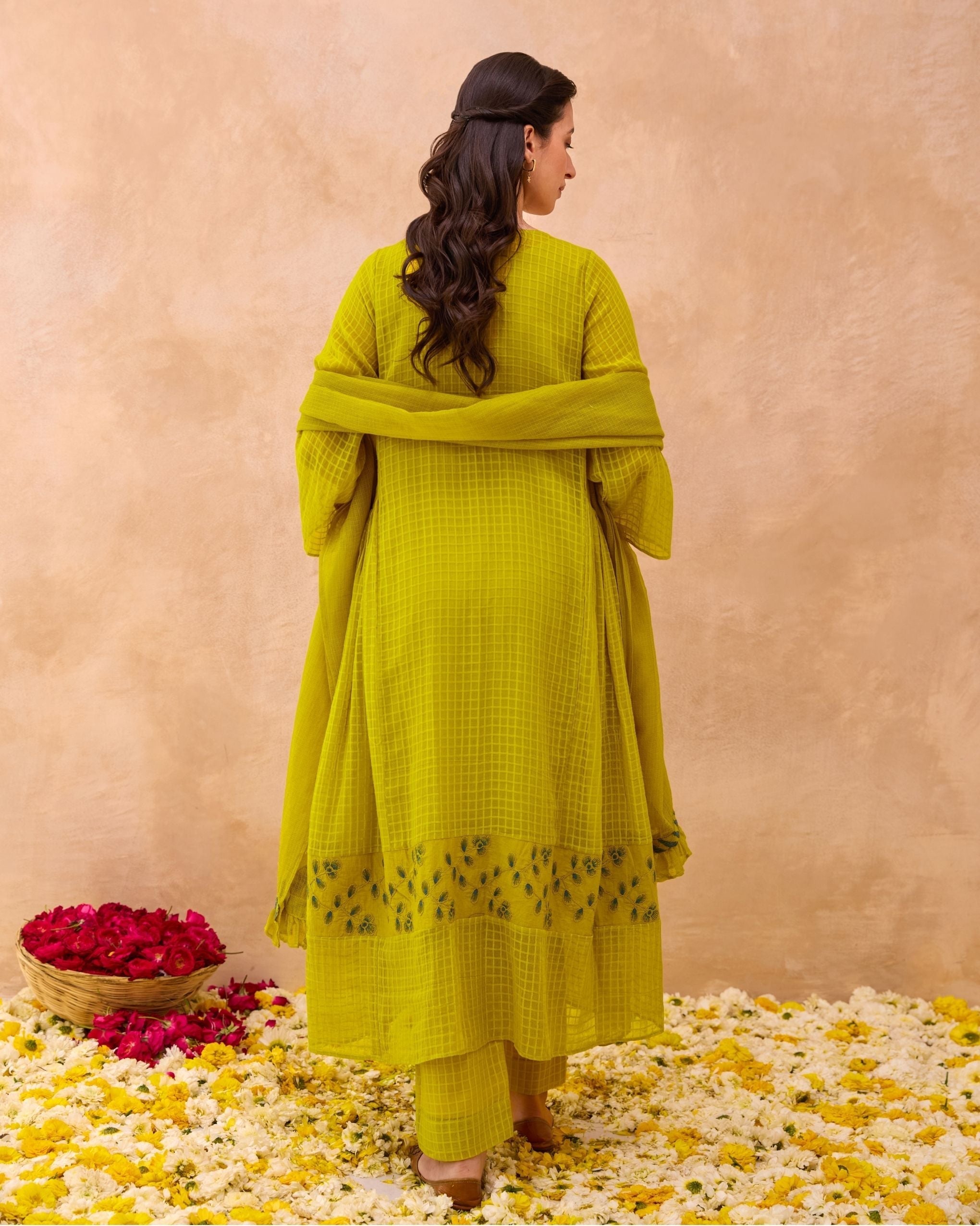 Amber Bloom Kurta Set at Kamakhyaa by Taro. This item is Everyday Connection by Taro
