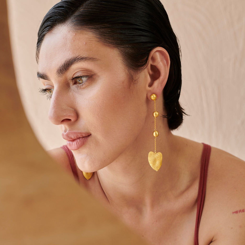 Amour Ball Earring at Kamakhyaa by The Loom Art. This item is Danglers, Missing image, Orbis by The Loom Art, Under $50