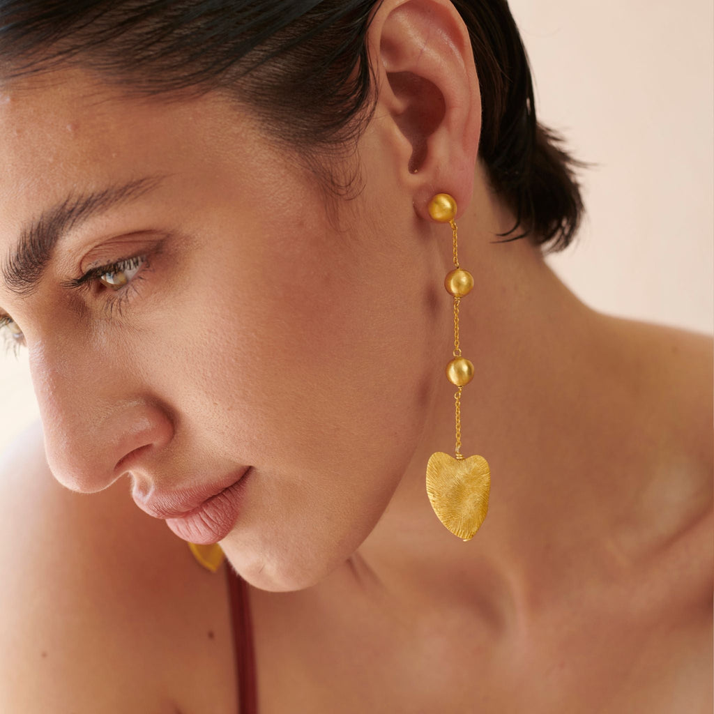 Amour Ball Earring at Kamakhyaa by The Loom Art. This item is Danglers, Missing image, Orbis by The Loom Art, Under $50