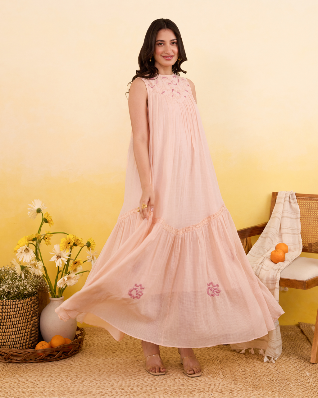 Apricot Bloom Dress at Kamakhyaa by Taro. This item is Everyday Connection by Taro, Under $50