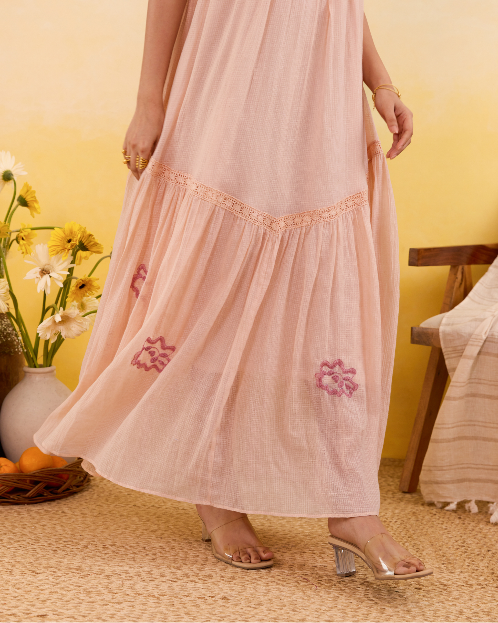 Apricot Bloom Dress at Kamakhyaa by Taro. This item is Everyday Connection by Taro, Under $50