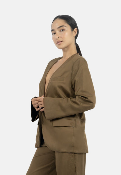 Auckland Blazer -Taupe at Kamakhyaa by 1 People. This item is 