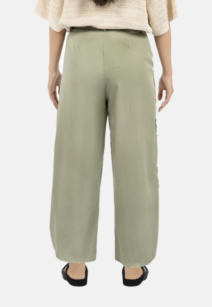 Auckland Pants-Sage at Kamakhyaa by 1 People. This item is Bottoms, Grey, Made from Natural Materials, Pants