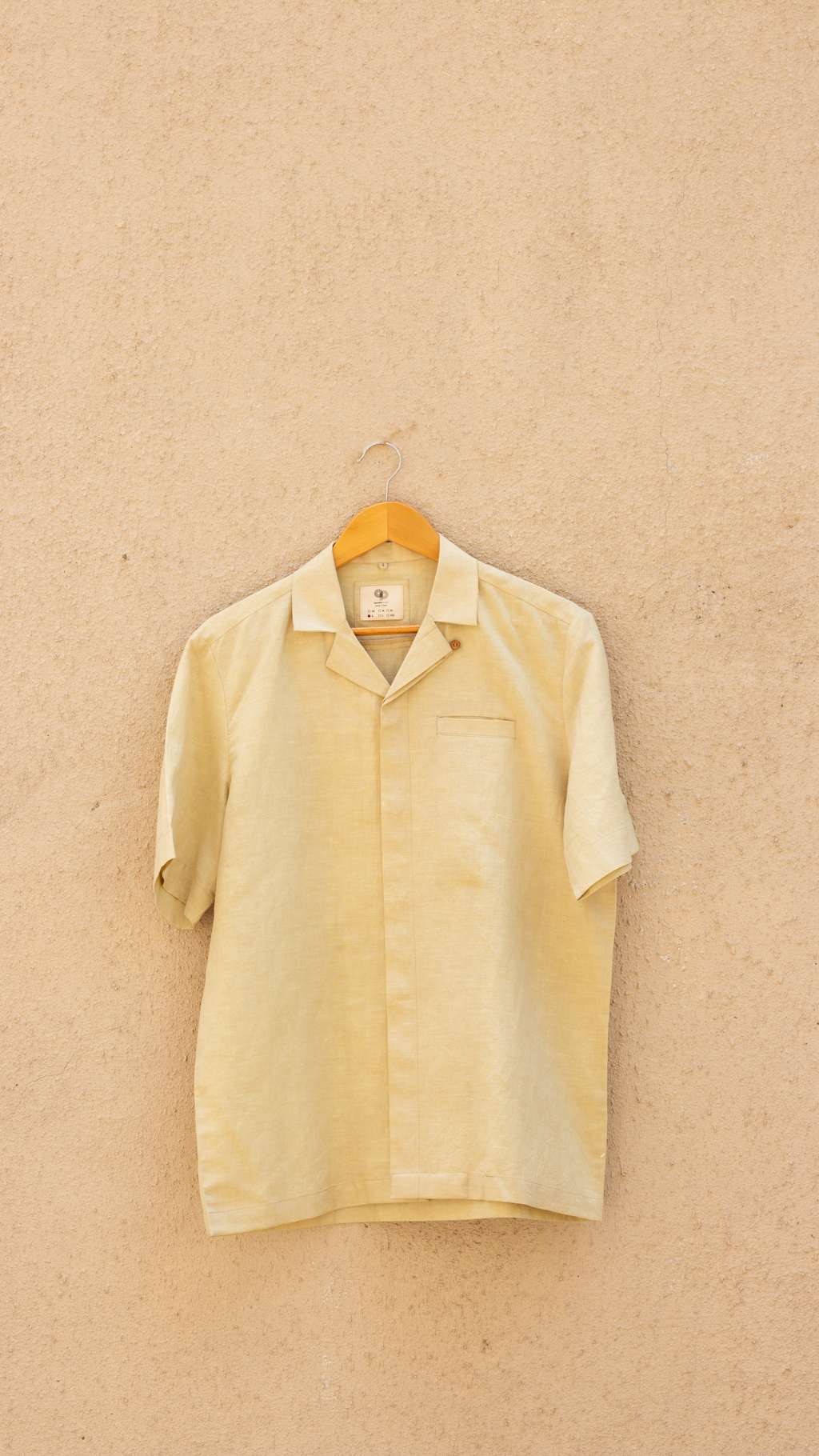 Beige Cotton Shirt