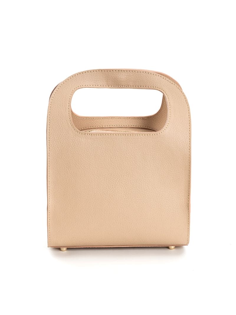 Beige Embroidered Crossbody Bag at Kamakhyaa by Green Hermitage. This item is Apple Leather, Beige, Crossbody Bags, Free Size, Hemp, Lyocell, Party Wear, Recycled, Thread Work Embroidery