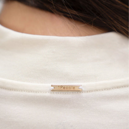 Beirut - Boxy Tee - Powder at Kamakhyaa by 1 People. This item is Elastane, Made from Natural Materials, PYRATEX, Seacell, T-Shirts, Tee, Tencel, Tops, White