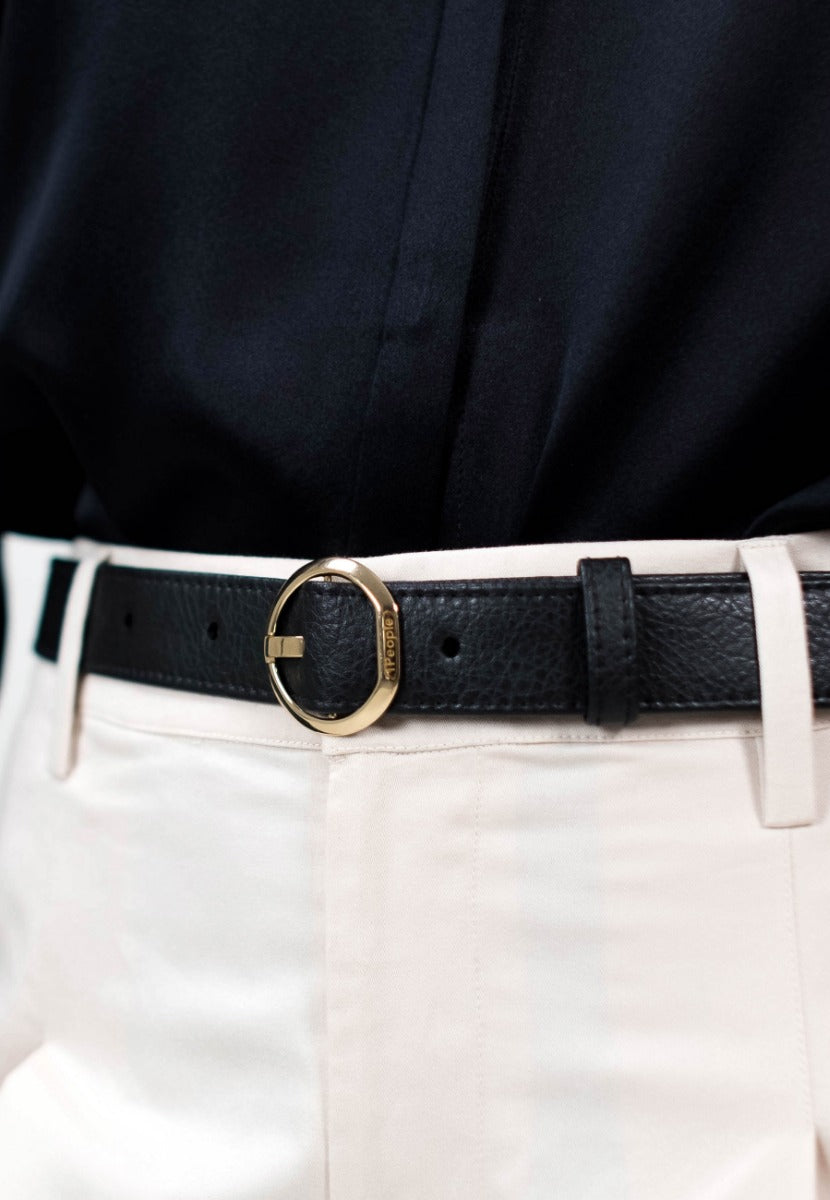 Bergen  - Women's Belt - Blackbird