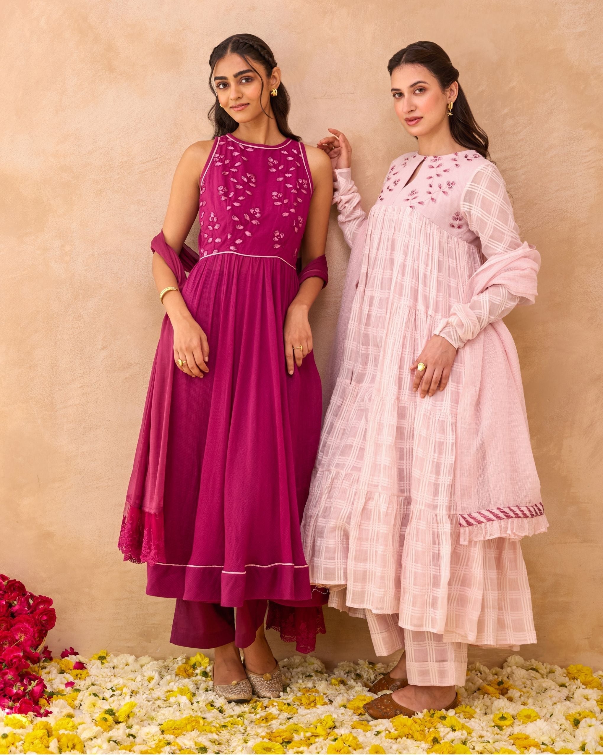Berry Bash Kurta Set at Kamakhyaa by Taro. This item is Everyday Connection by Taro