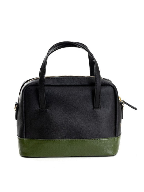 Black Evening Wear Crossbody Bag at Kamakhyaa by Green Hermitage. This item is Black, Cactus Leather, Crossbody Bags, Evening Wear, Free Size, Hemp, Lyocell, Recycled, Solids