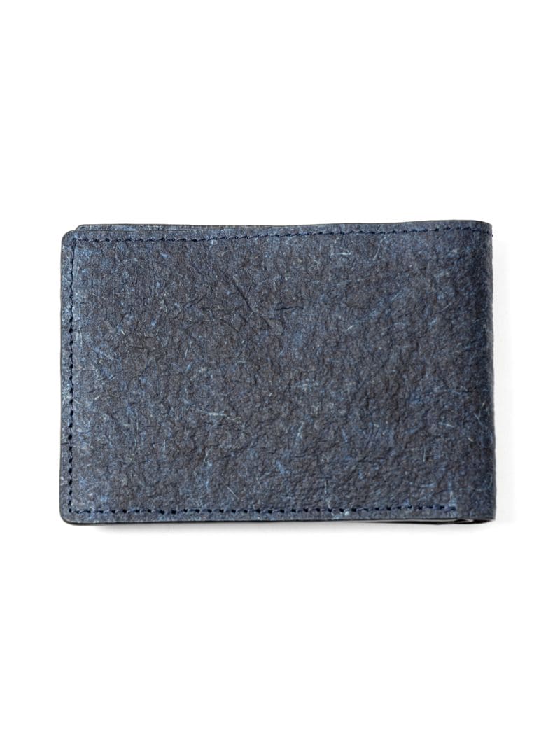 Blue Casual Wear Men Wallet at Kamakhyaa by Green Hermitage. This item is Blue, Casual Wear, Coconut Leather, Free Size, Hemp, Lyocell, Men Wallets, Recycled, Textured