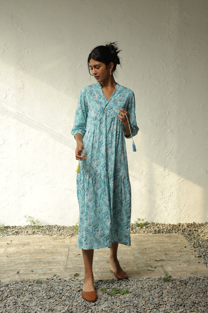 Blue Denim Mini Dress at Kamakhyaa by Canoopi. This item is Blue, Canoopi, Casual Wear, Cotton, Denim, Dresses, Natural, Regular Fit, Shirt Dresses, Solids, Womenswear