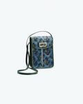 Blue Sling Bag at Kamakhyaa by The Indian Trunk. This item is Artisan Made, Blue, Casual Wear, Floral Prints, Free Size, leather, Modal SIlk, Sling Bags