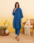 Blueberry Bloom Co-ord at Kamakhyaa by Taro. This item is Everyday Connection by Taro, Under $50