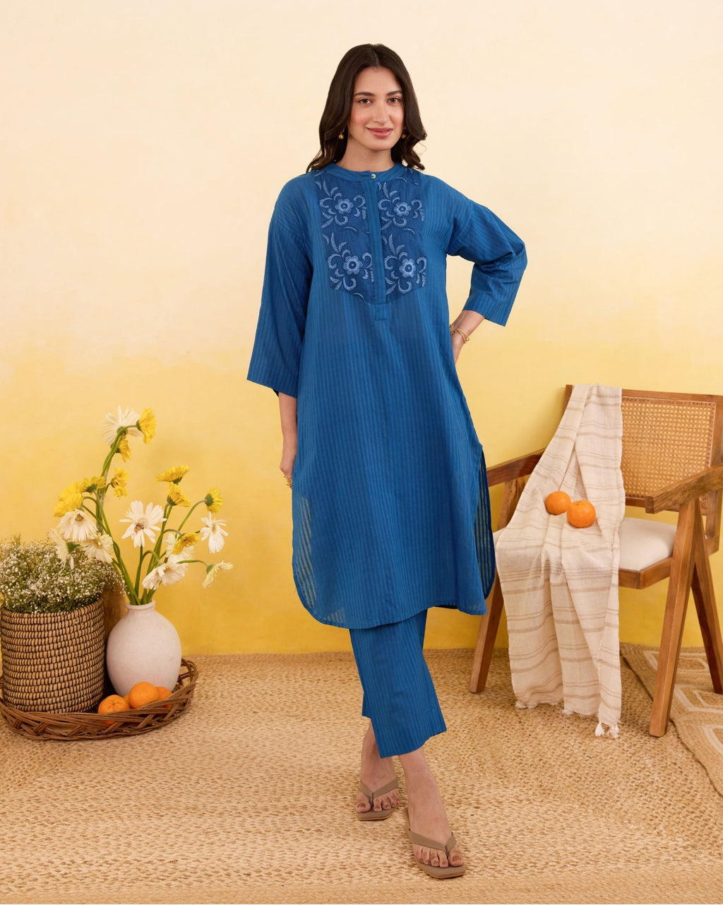 Blueberry Bloom Co-ord at Kamakhyaa by Taro. This item is Everyday Connection by Taro, Under $50