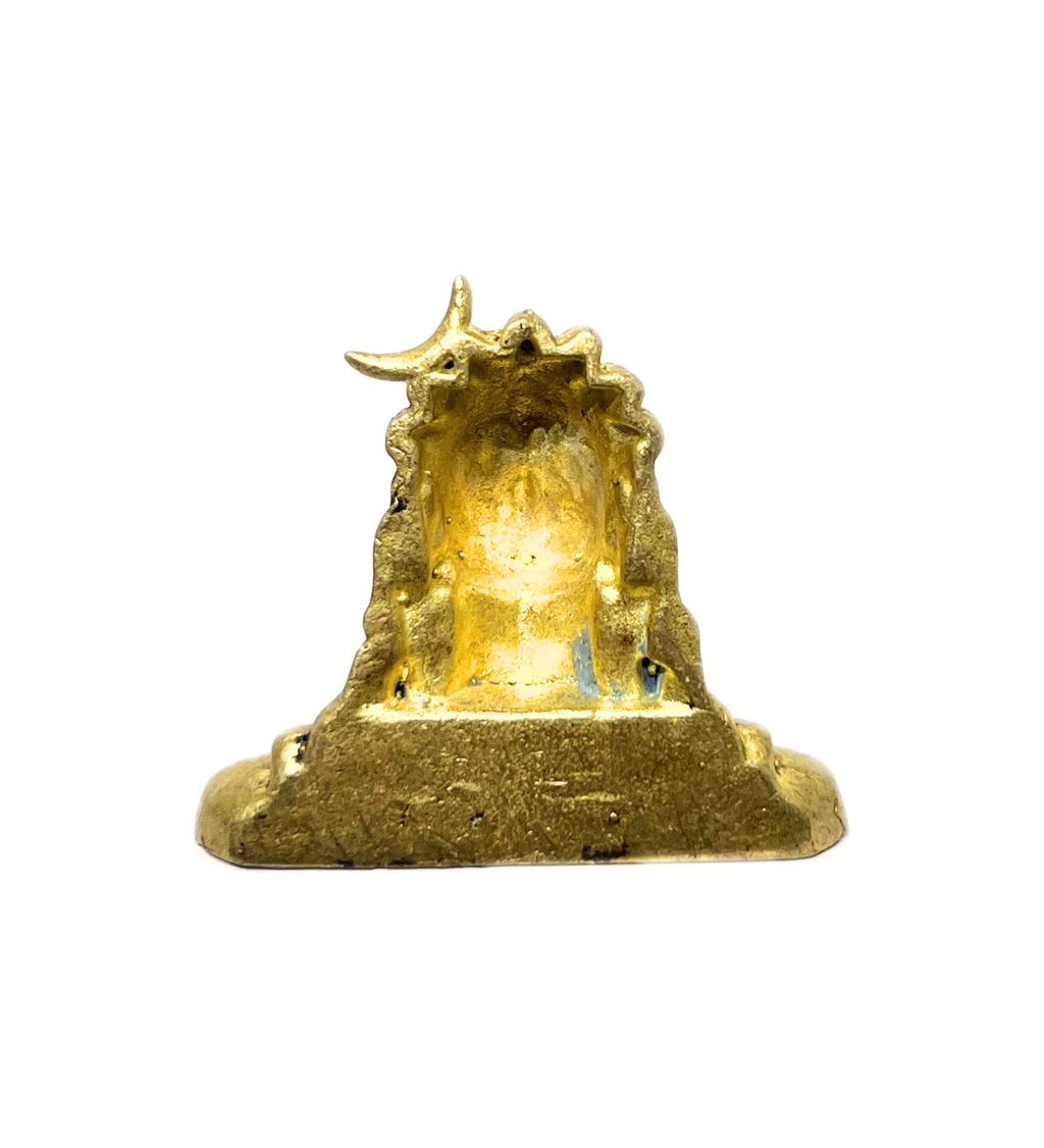 Brass Adiyogi Idol – 100% Pure Brass at Kamakhyaa by Aetherea World. This item is God