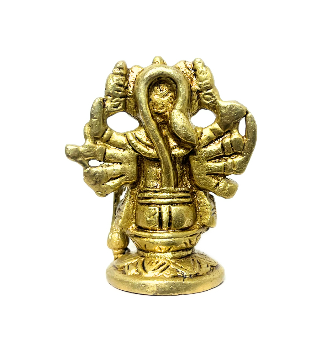 Brass Panchmukhi Hanuman Idol – 100% Pure Brass at Kamakhyaa by Aetherea World. This item is God