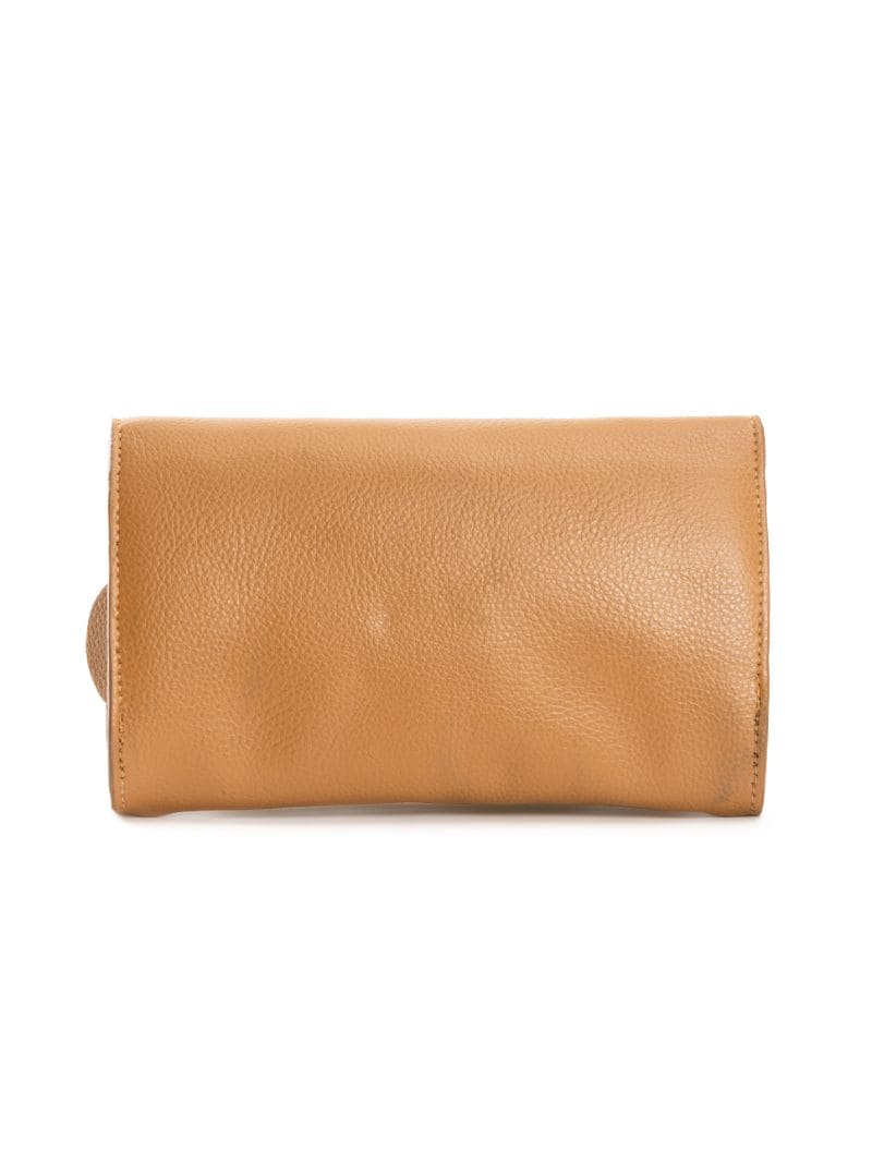 Brown Casual Wear Women Wallet at Kamakhyaa by Green Hermitage. This item is Apple Leather, Brown, Casual Wear, Free Size, Hemp, Lyocell, Recycled, Solids, Women Wallets