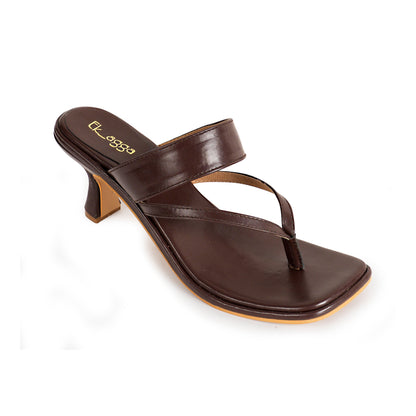 Brown strap Heels at Kamakhyaa by EK_agga. This item is heels