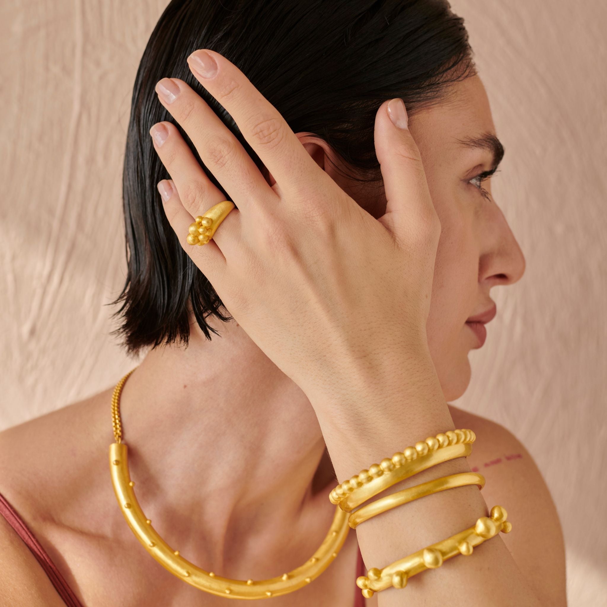 Bubble Ring at Kamakhyaa by The Loom Art. This item is Band Rings, Orbis by The Loom Art, Rings, Under $50