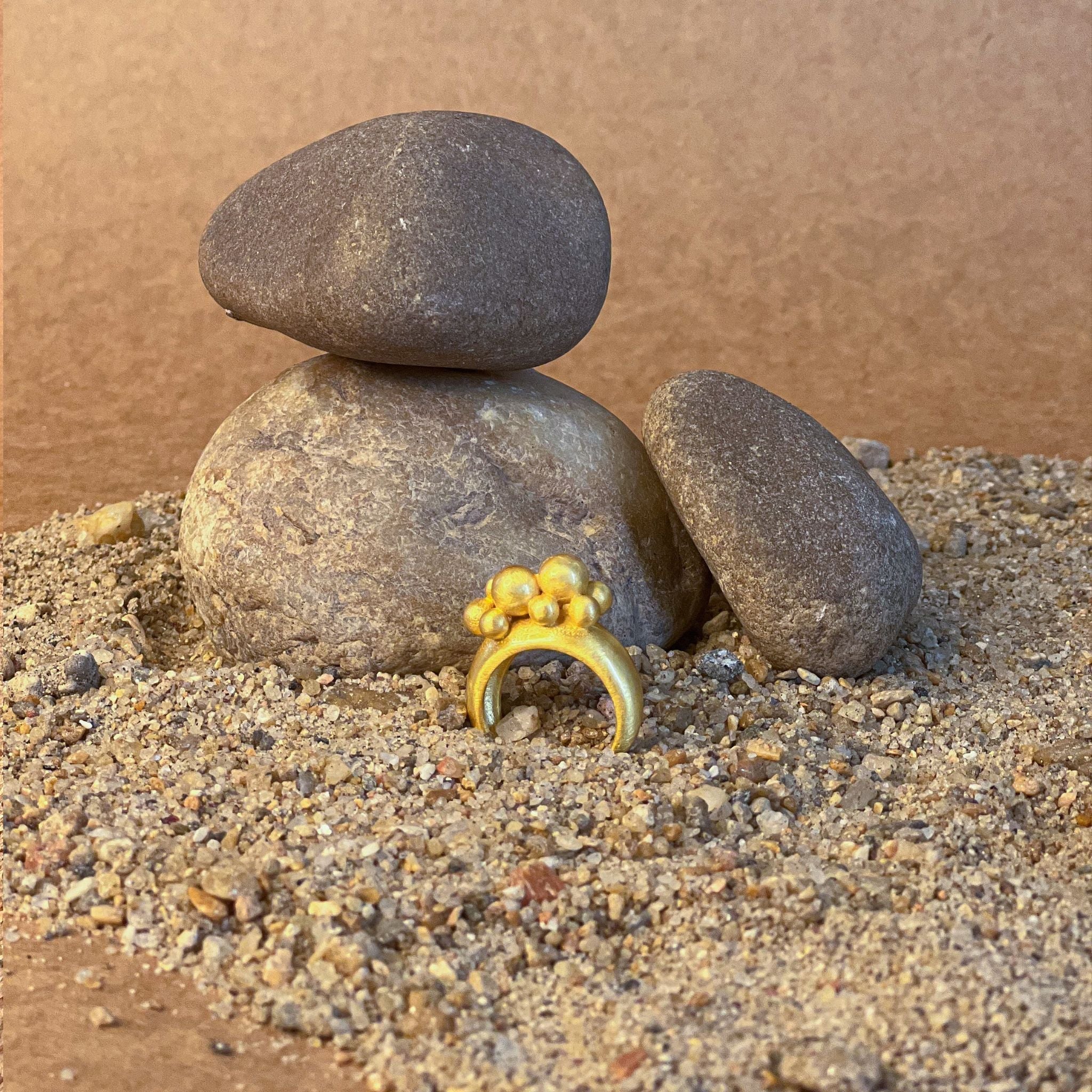 Bubble Ring at Kamakhyaa by The Loom Art. This item is Band Rings, Orbis by The Loom Art, Rings, Under $50