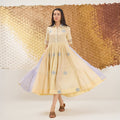Buttercup Bloom at Kamakhyaa by The Loom Art. This item is Artisan made, Eco friendly, Fluer De Code by The Loom Art, Handwoven, Handwoven Jamdani Cotton Silk, Organic, Shirt Dresses, Solids, Yellow