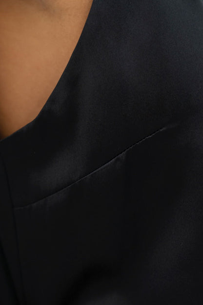 Calabar - Slip Dress - Black at Kamakhyaa by 1 People. This item is 100% Regenerated Silk, 100% Tencel, Black, Dresses, Lyocell, Slip Dress