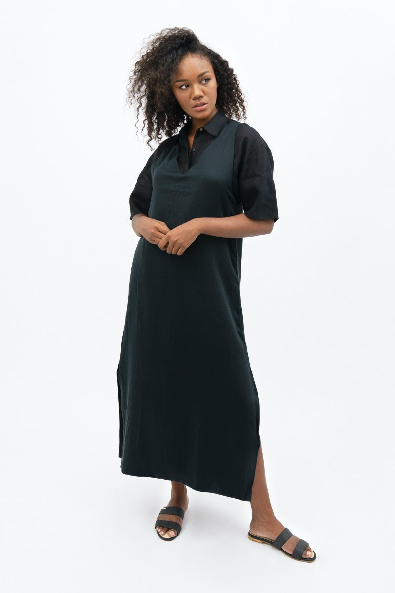 Capri  - Maxi Dress - Licorice