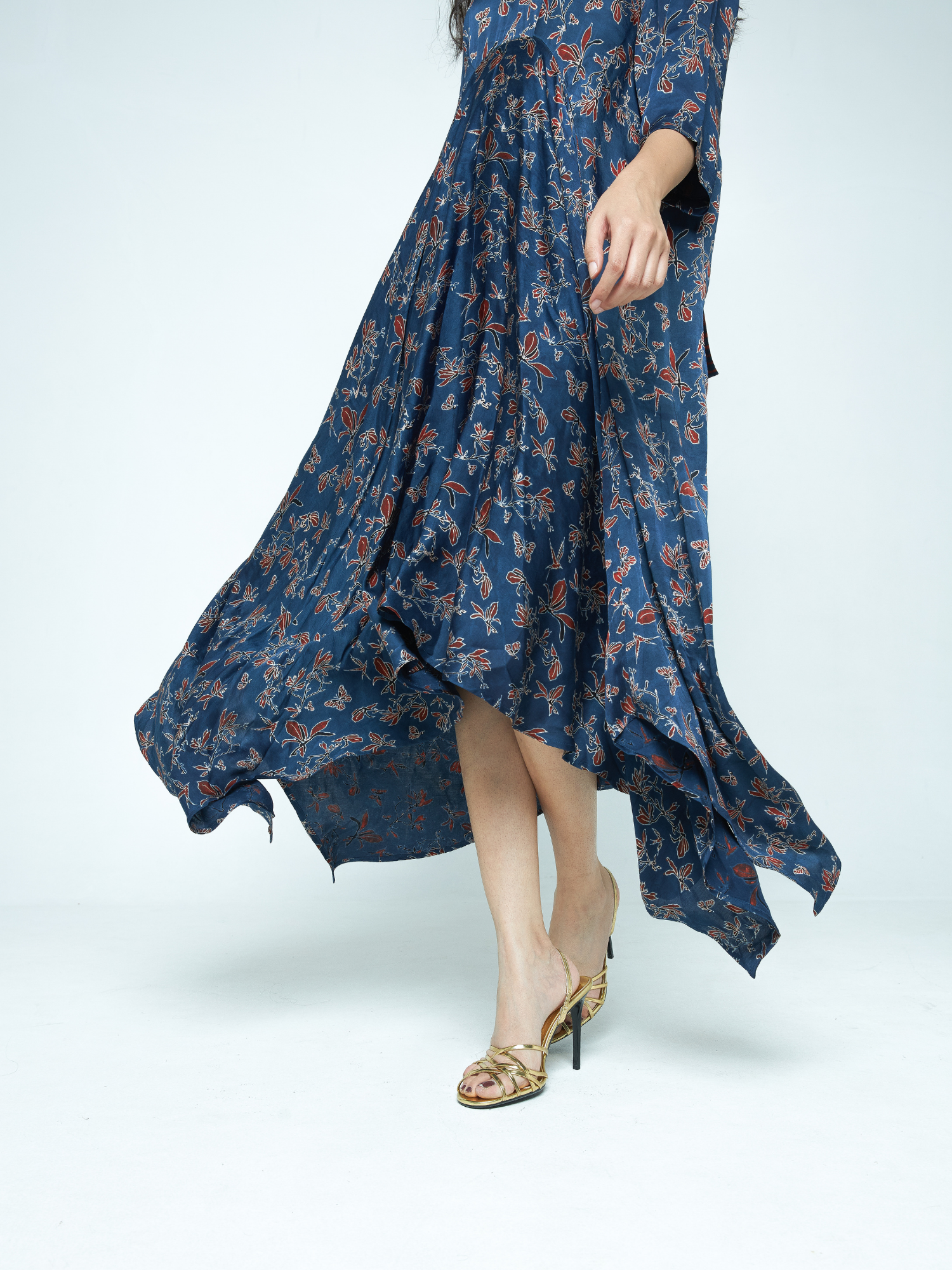 Cascade Dress at Kamakhyaa by Anushé Pirani. This item is Bloom After Dark by Anushe Pirani, Dresses, Midnight Blueprint, Tops & Shirts, Woman co-ord sets, Womenswear