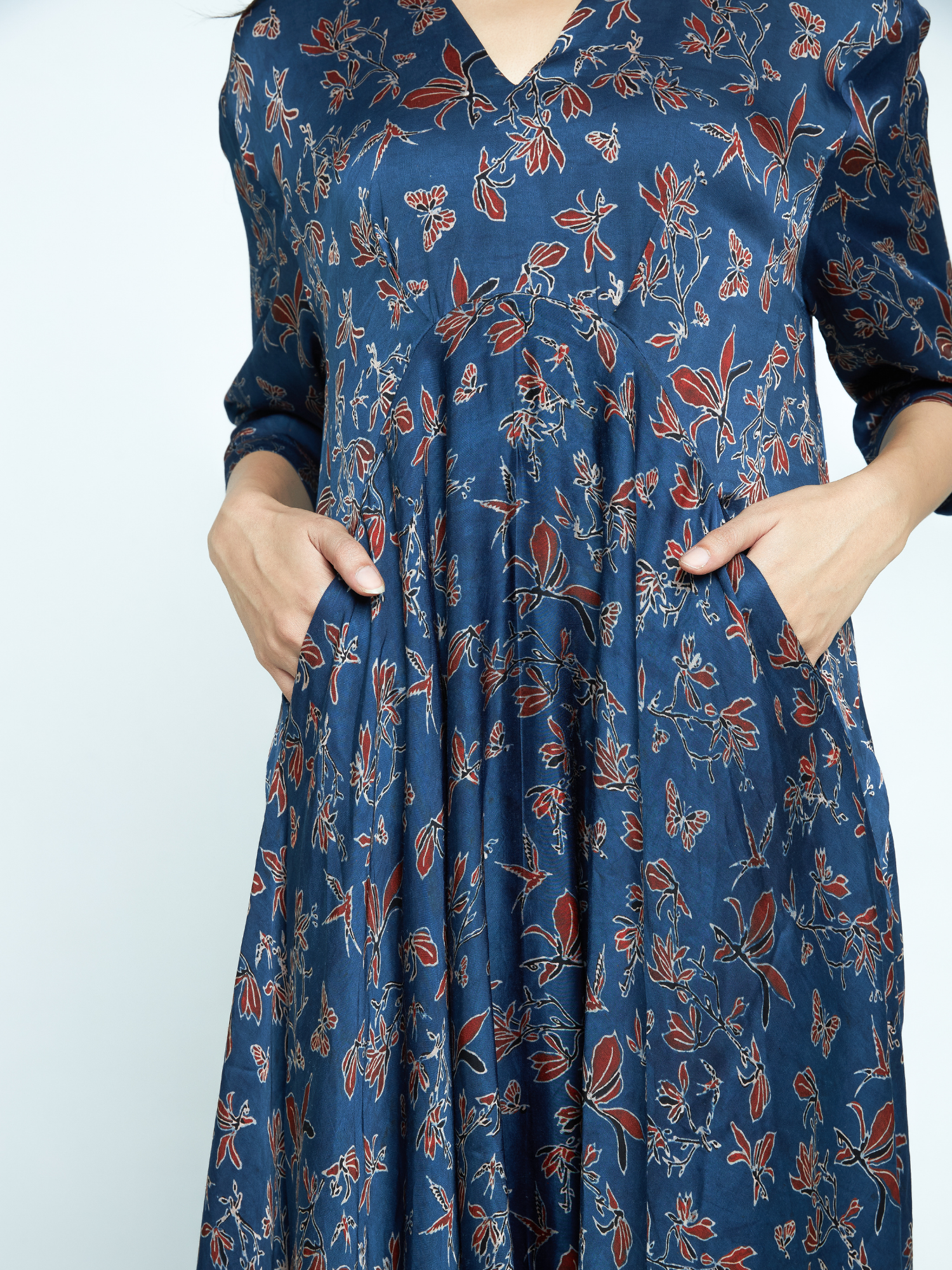 Cascade Dress at Kamakhyaa by Anushé Pirani. This item is Bloom After Dark by Anushe Pirani, Dresses, Midnight Blueprint, Tops & Shirts, Woman co-ord sets, Womenswear