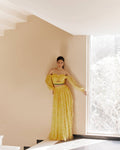 Chiffon Petal Haze Bemberg Lehenga Set at Kamakhyaa by Ewoke. This item is Bemberg, bemberg dress, bemberg fabric, Chiffon, co-ord, Holiday wear, Nostalgia's Thread by Ewoke, sustainable fashion
