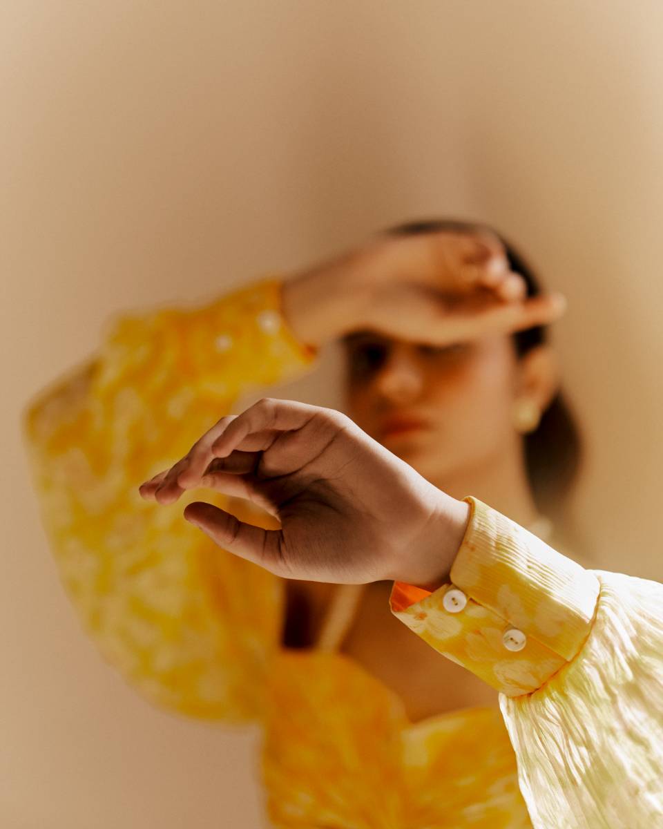 Chiffon Petal Haze Bemberg Lehenga Set at Kamakhyaa by Ewoke. This item is Bemberg, bemberg dress, bemberg fabric, Chiffon, co-ord, Holiday wear, Nostalgia's Thread by Ewoke, sustainable fashion