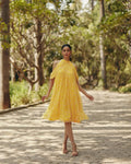 Chiffon Petal Haze Bemberg Mini Dress at Kamakhyaa by Ewoke. This item is bemberg dress, bemberg fabric, Chiffon, drape dress, maxi dress, Midi Dress, Nostalgia's Thread by Ewoke, Under $150