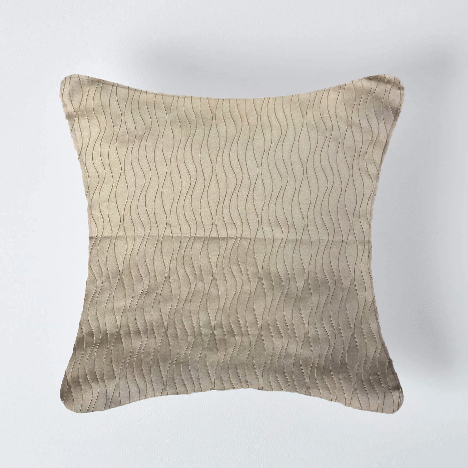 Contour Cushion Cover Sets at Kamakhyaa by Aetherea. This item is Beige, Cotton, Cushion covers, Made from Natural Materials, Upcycled, Wavy Lines