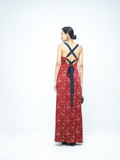 Contour Dress at Kamakhyaa by Anushé Pirani. This item is Bloom After Dark by Anushe Pirani, Dresses, Midnight Blueprint, Tops & Shirts, Under $50, Woman co-ord sets, Womenswear