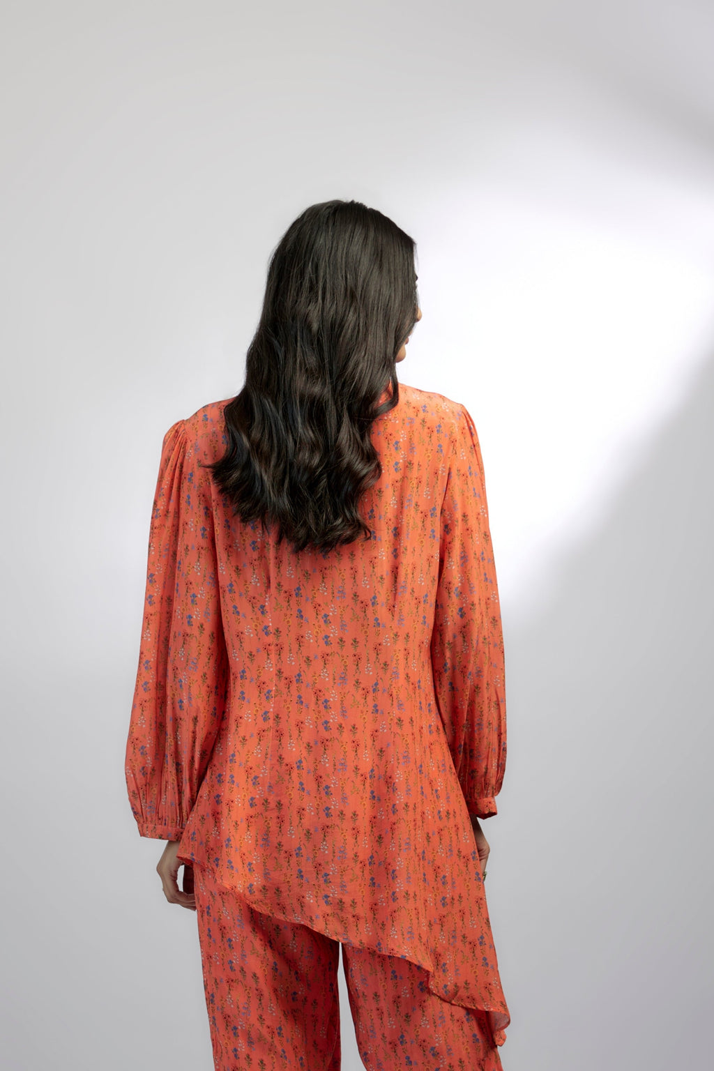 Crepe Aara Top at Kamakhyaa by Ewoke. This item is Crepe, Missing image, Nostalgia's Thread by Ewoke, printed top, summer top, Top, Under $100, Womens top, womenswear printed top, womenswear tops