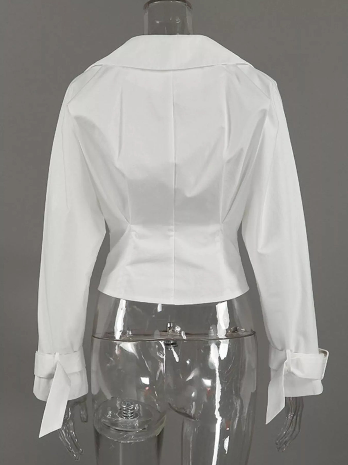 Cropped Double-Breasted Blazer at kamakhyaa.com by Trendsi. This item is OutdoorStyle, Ship From Overseas, Under $100